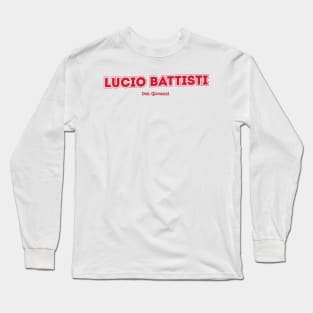 Lucio Battisti Don Giovanni Long Sleeve T-Shirt